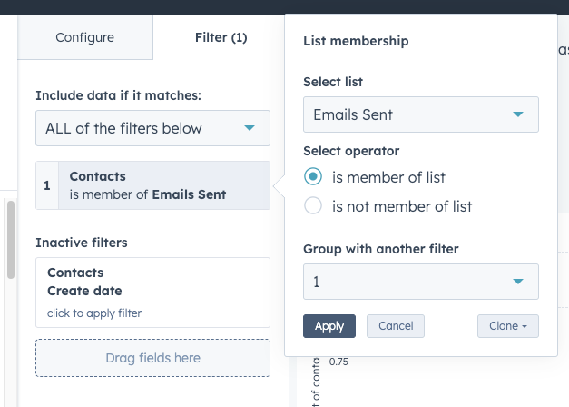 How to create reports using lists