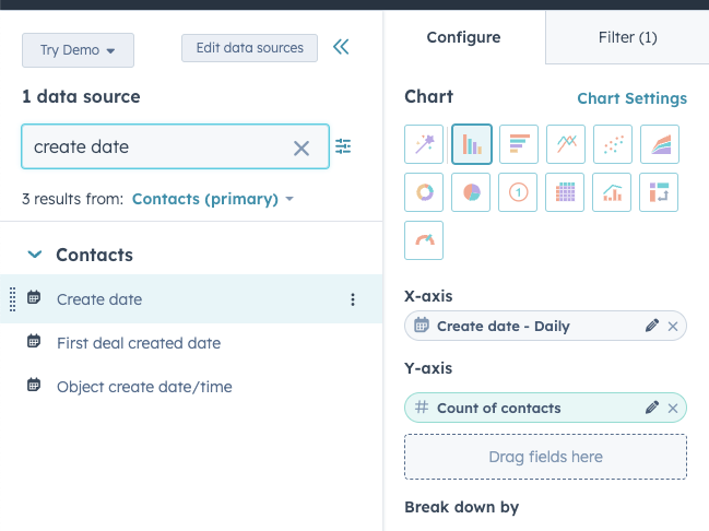 How to create reports using lists