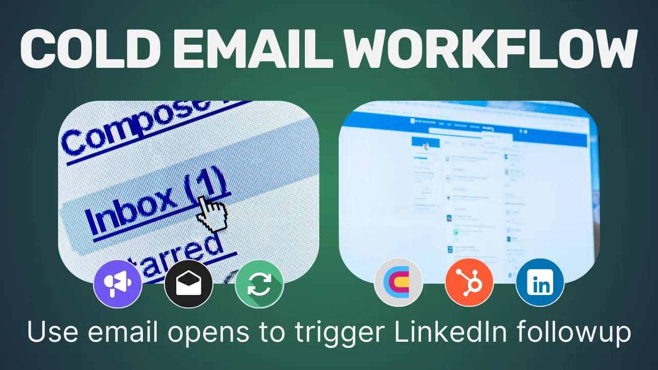 From email opens in Smartlead to social tasks in HubSpot
