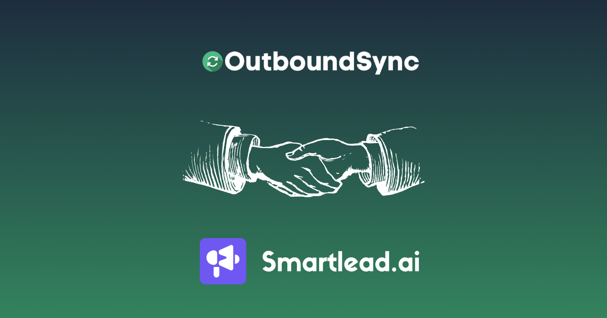 Smartlead features OutboundSync's HubSpot and Salesforce integration